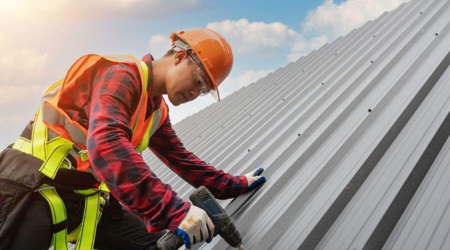 Professional metal roof installation in Midland, VA